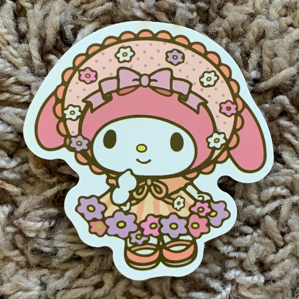 6/$12 💕My Melody vinyl Sticker matte